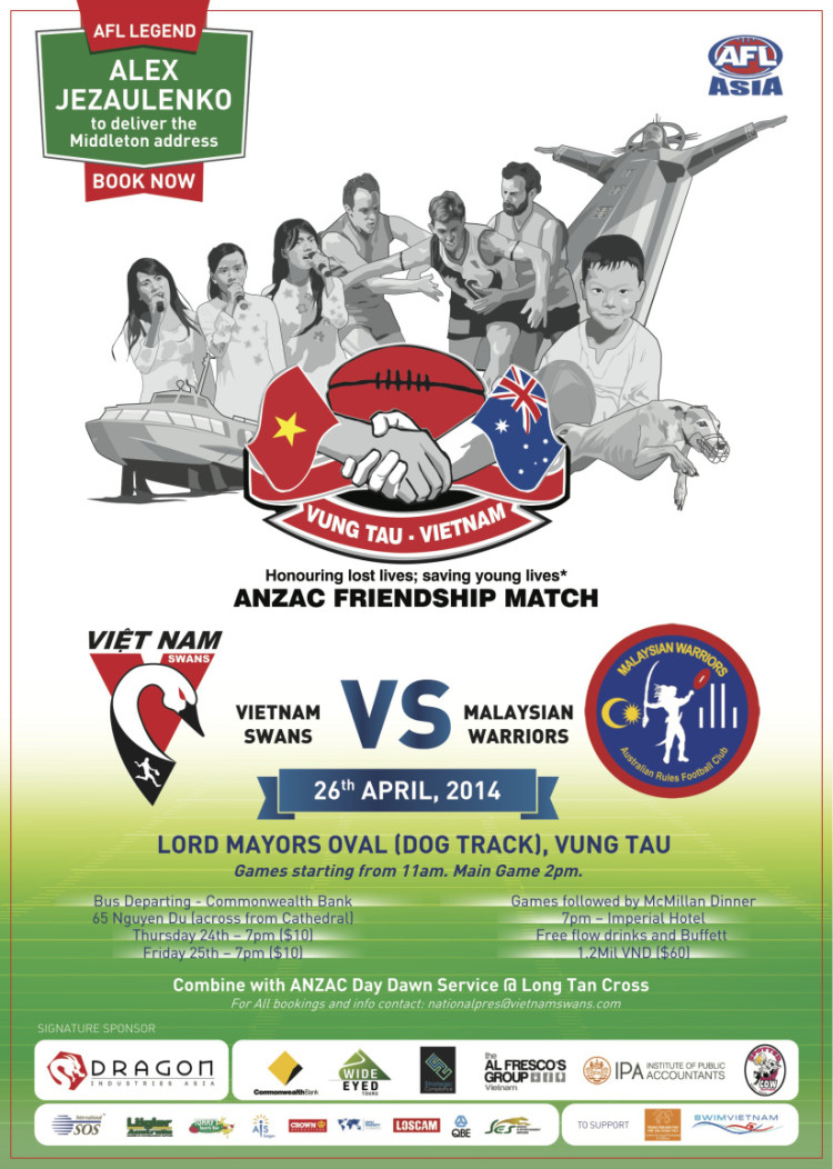 ANZAC Match 2014