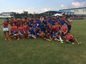 Swannie Tuan Nhan starred in the locals game at Champs