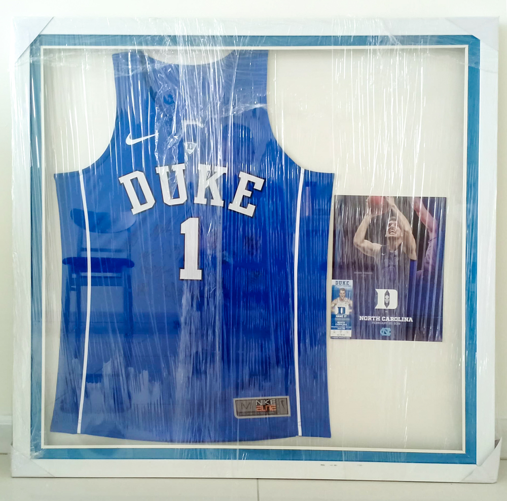 Signed Duke Singlet NBA Zion Williamson Auction