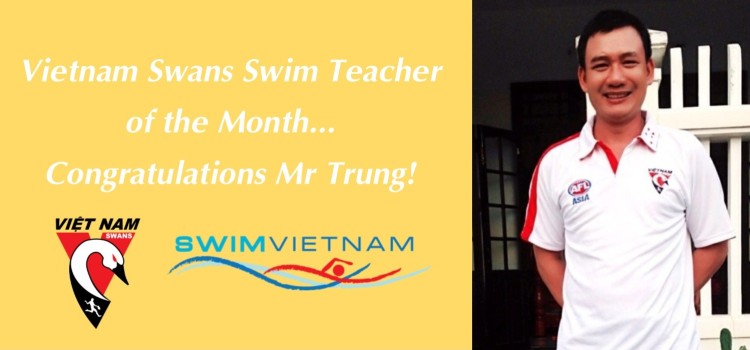 Vietnam Swans Swim Teacher of the Month – December!