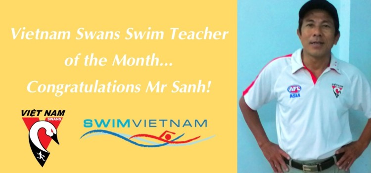 Vietnam Swans Swim Teacher of the Month – January!