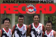 2016 Anzac Friendship Match Record