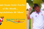 Vietnam Swans Swim Teacher of the Month – March!