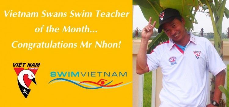 Vietnam Swans Swim Teacher of the Month – March!