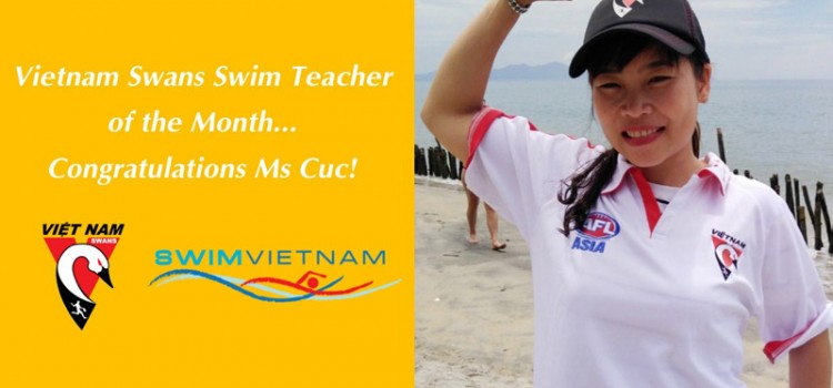 Vietnam Swans Swim Teacher of the Month – June!